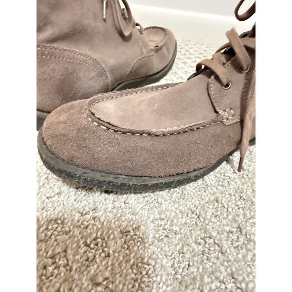 Andrew Marc Borden NYBORDNS Mens Brown Suede Casual Dress Boots sz 11.5 main image 4